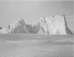 Huge Iceberg frozen in Wolstenholme Fjord