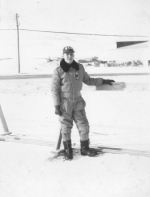 Ron wearing flight suit