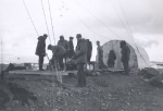 Dismantling Thule Shoran Site at end of 1957 Shoran Operation